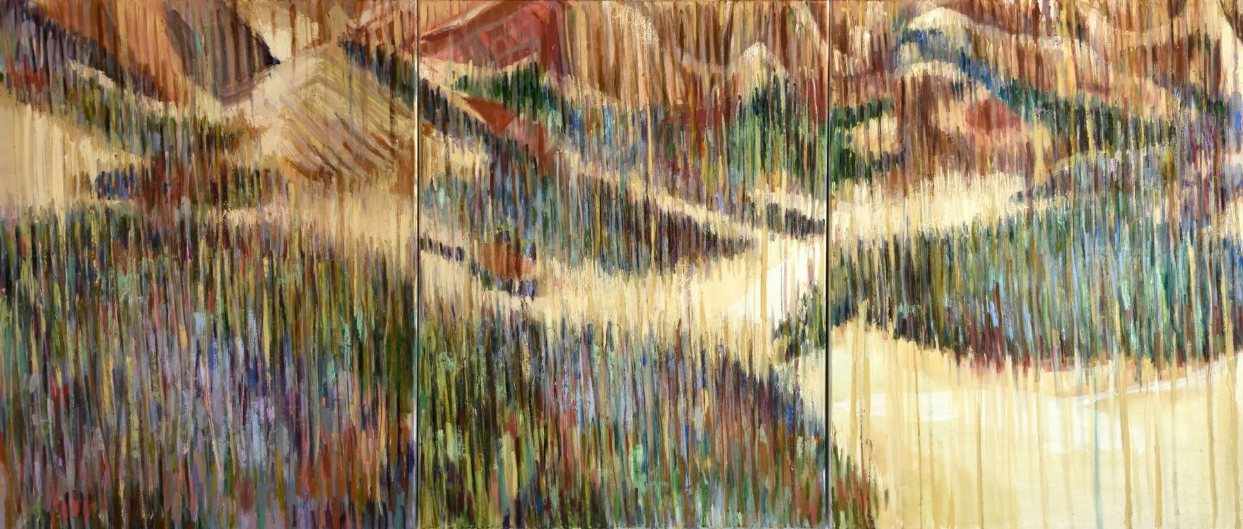 Untitled (232-01), Stefanie Pullin, 2020, Mixed media on canvas