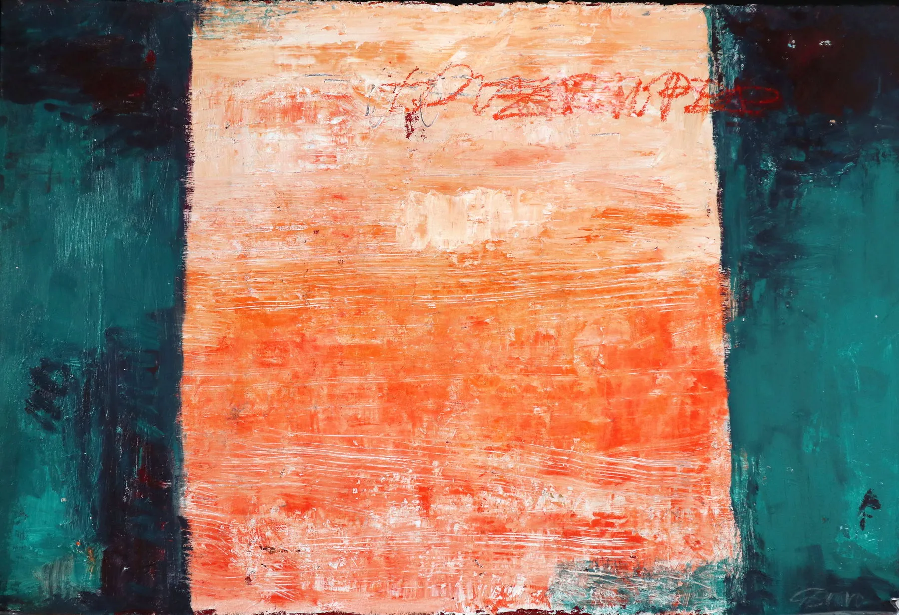 Untitled (249-21), González Bravo, 2021, Oil on cardboard