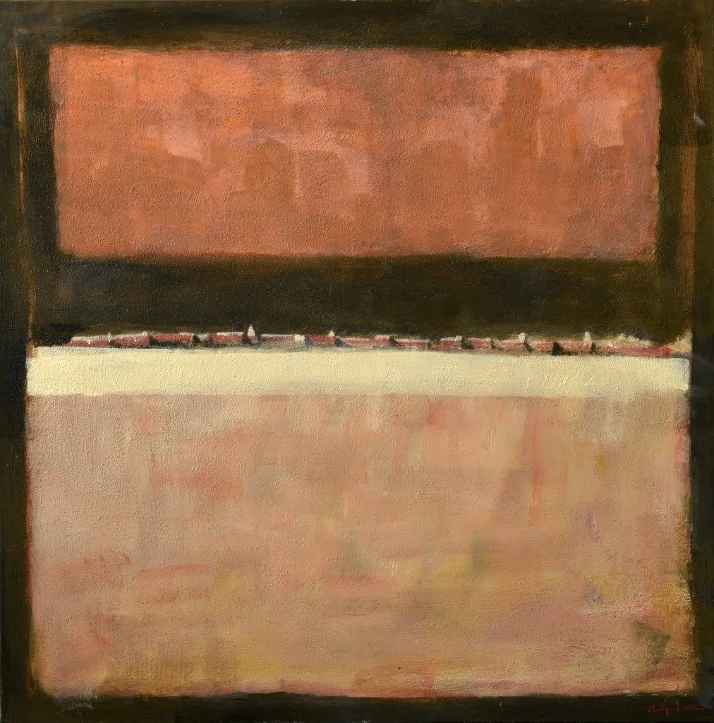 Le Voyage, Rodrigo Ferreira, 2021, Acrylic on canvas