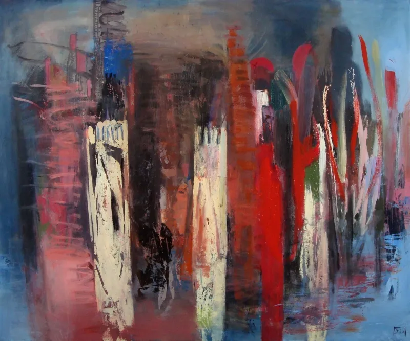 Family Ties, Deolinda Fonseca, 2011, Oil on canvas