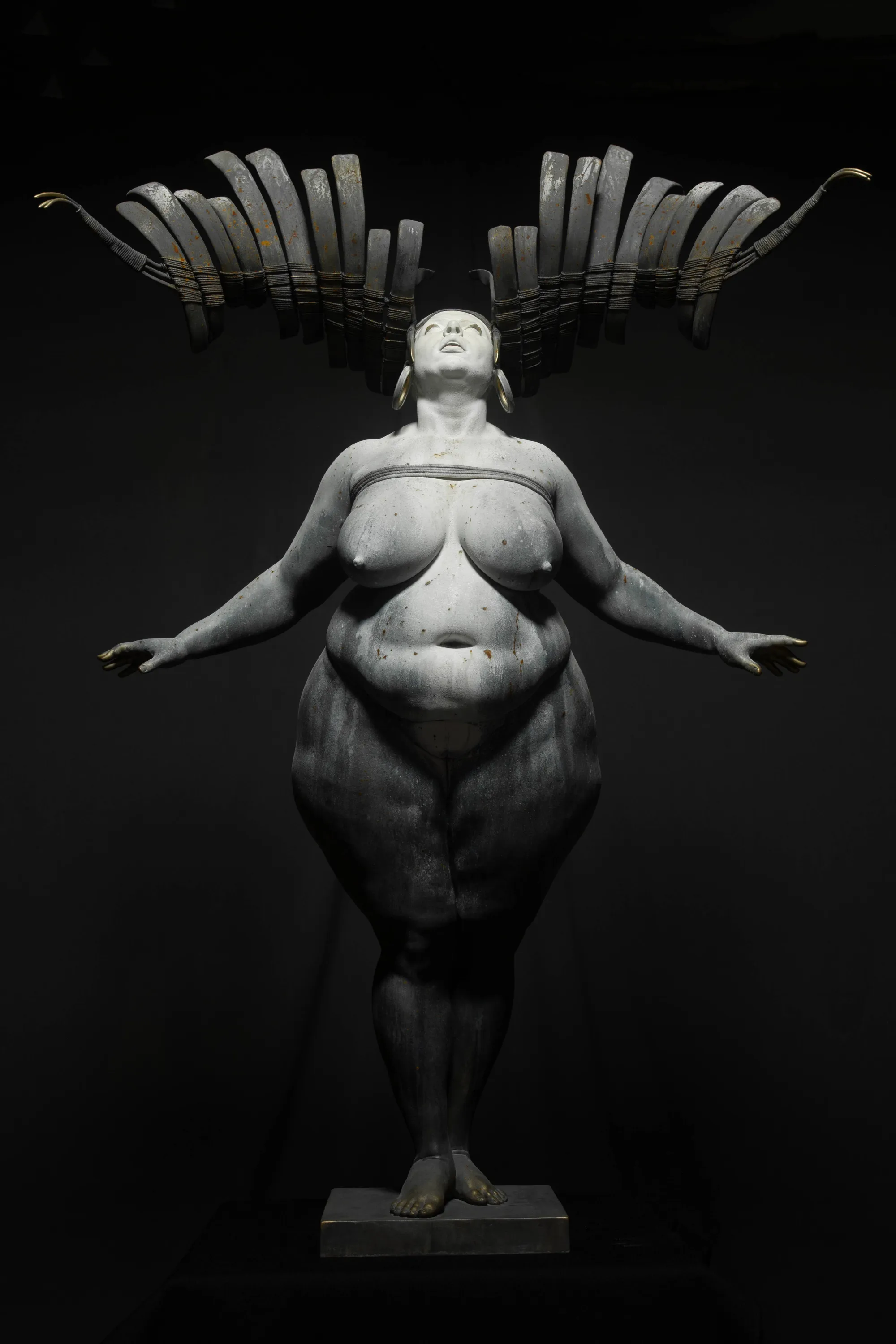Em Êxtase, Daniel Gamelas, 2015, Painted resin