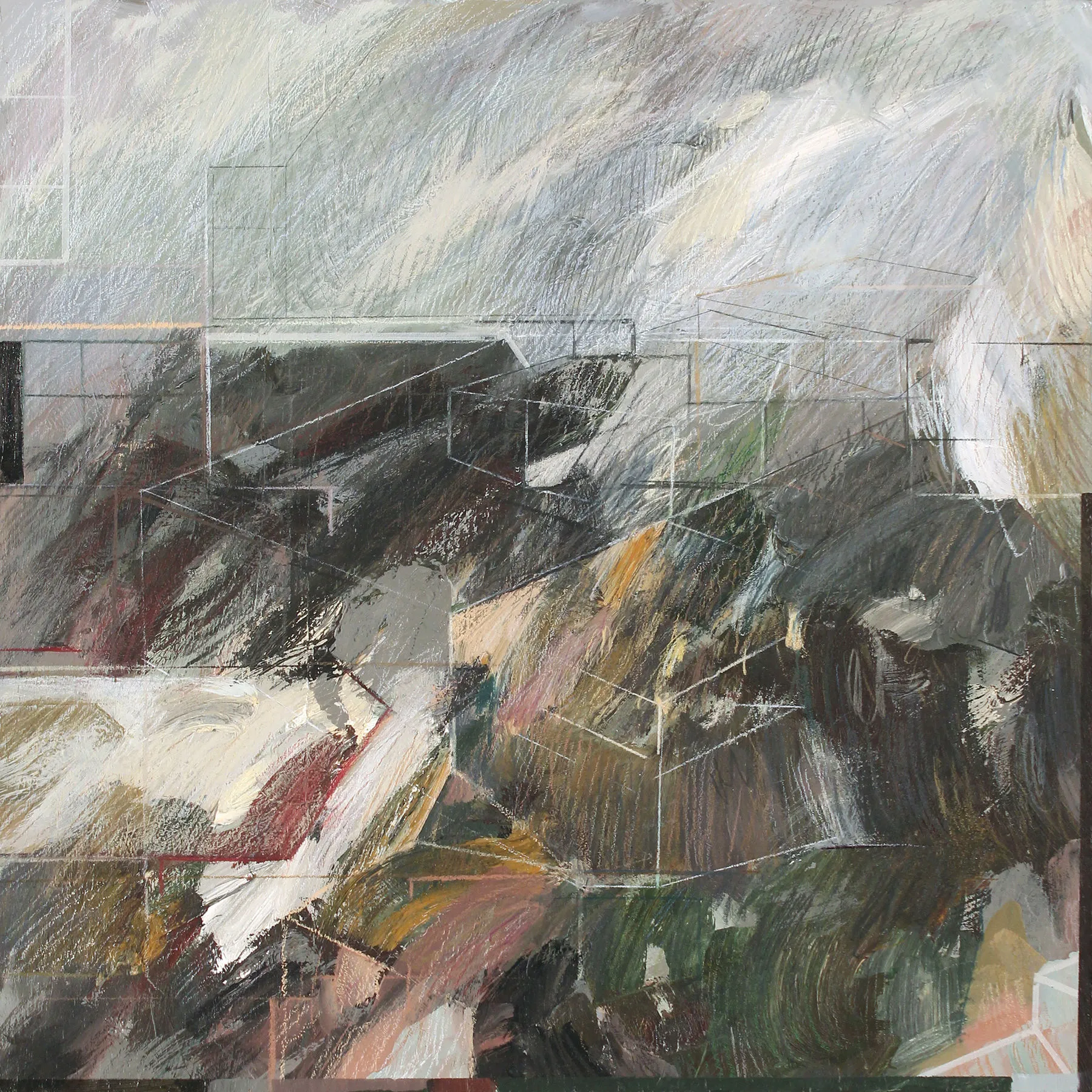 ISNESS #05, Susana Chasse, 2024, Mixed media on plywood