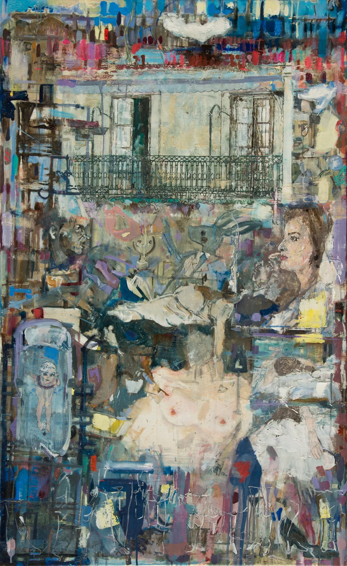 Untitled (174-03), João Cristóvão, 2016, Oil on canvas