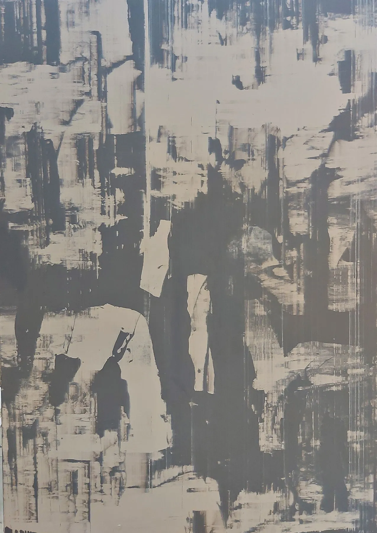 Lisières d'ombres, Jean Pierre Porcher, 2021, Acrylic on canvas