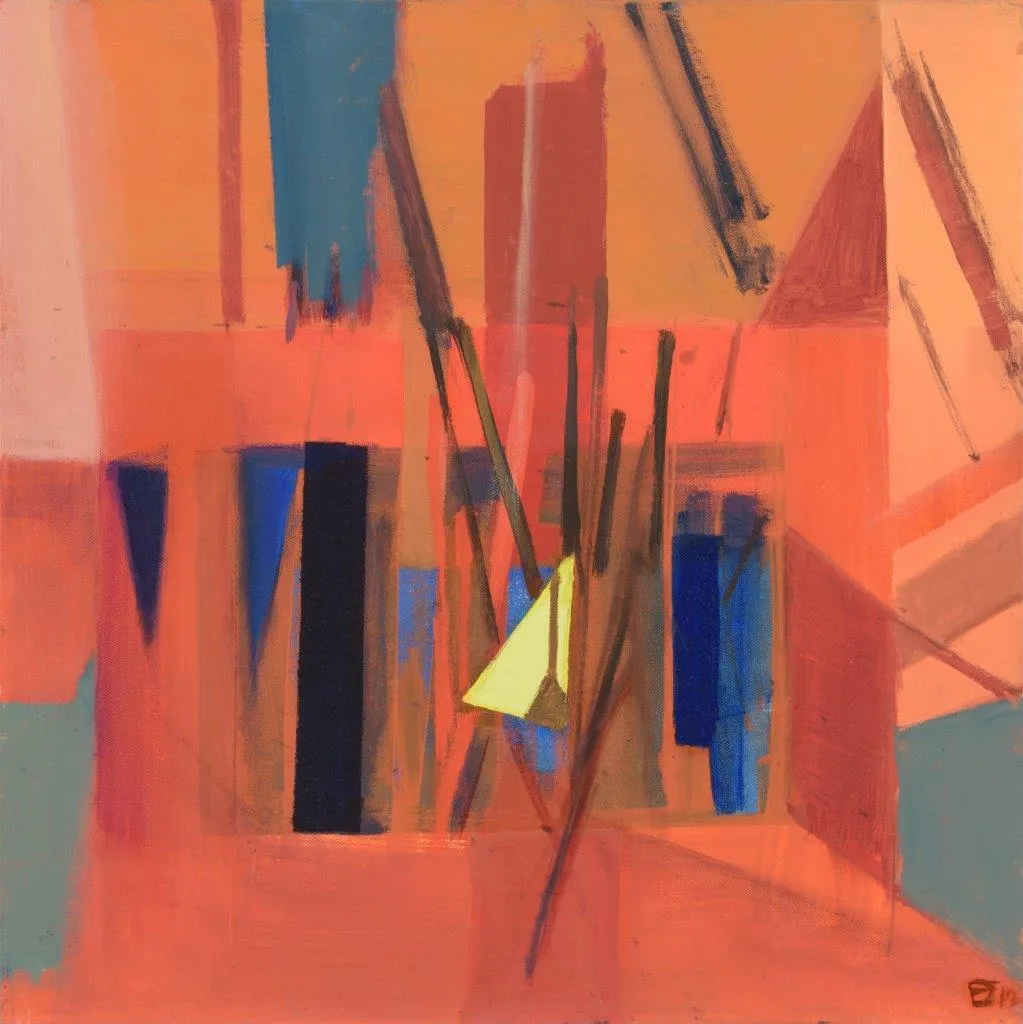 Off-image, Deolinda Fonseca, 2019, Oil on canvas