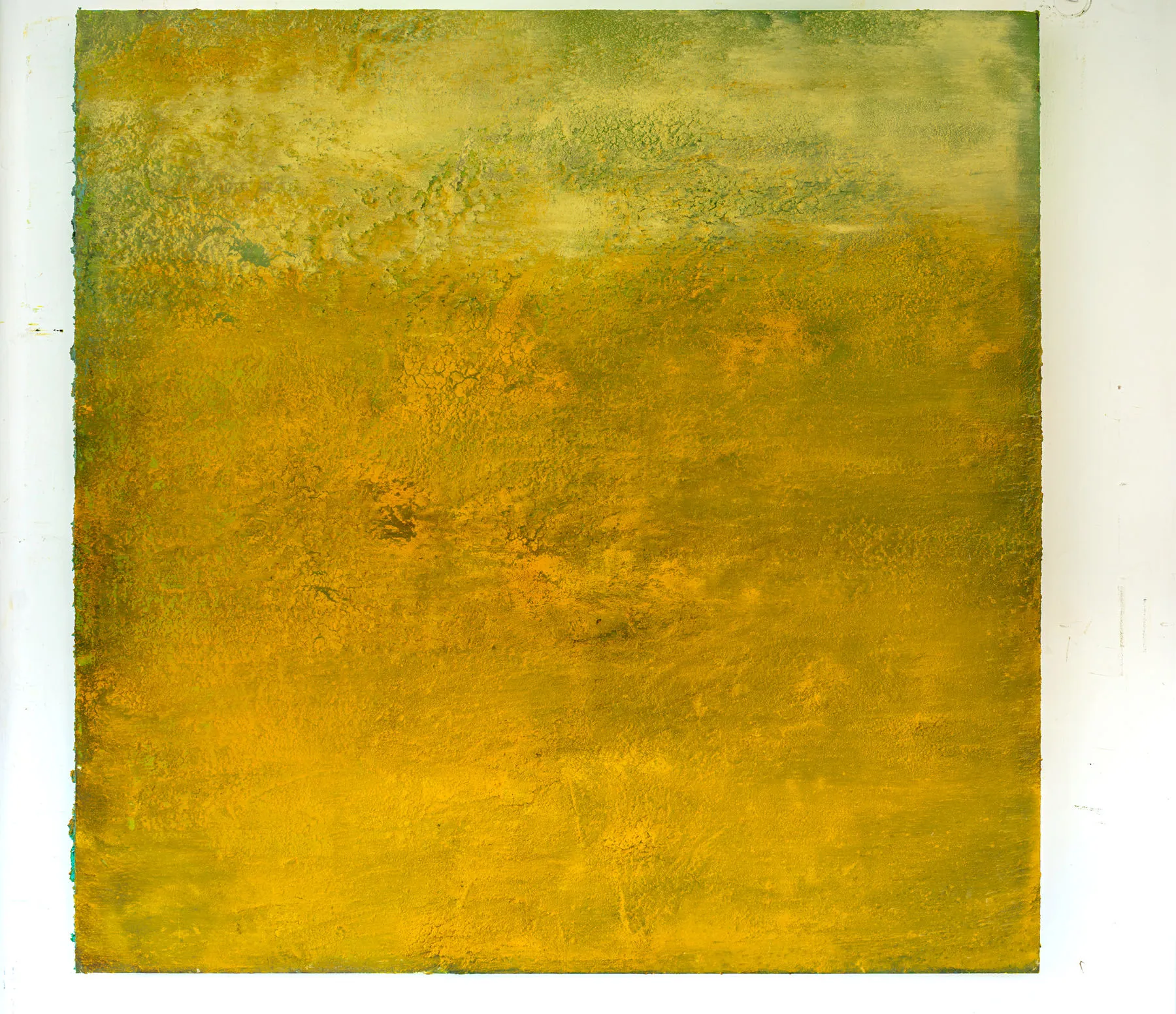 Fragmentos de Estío en Movimiento, Alberto Reguera, 2026, Mixed media on canvas