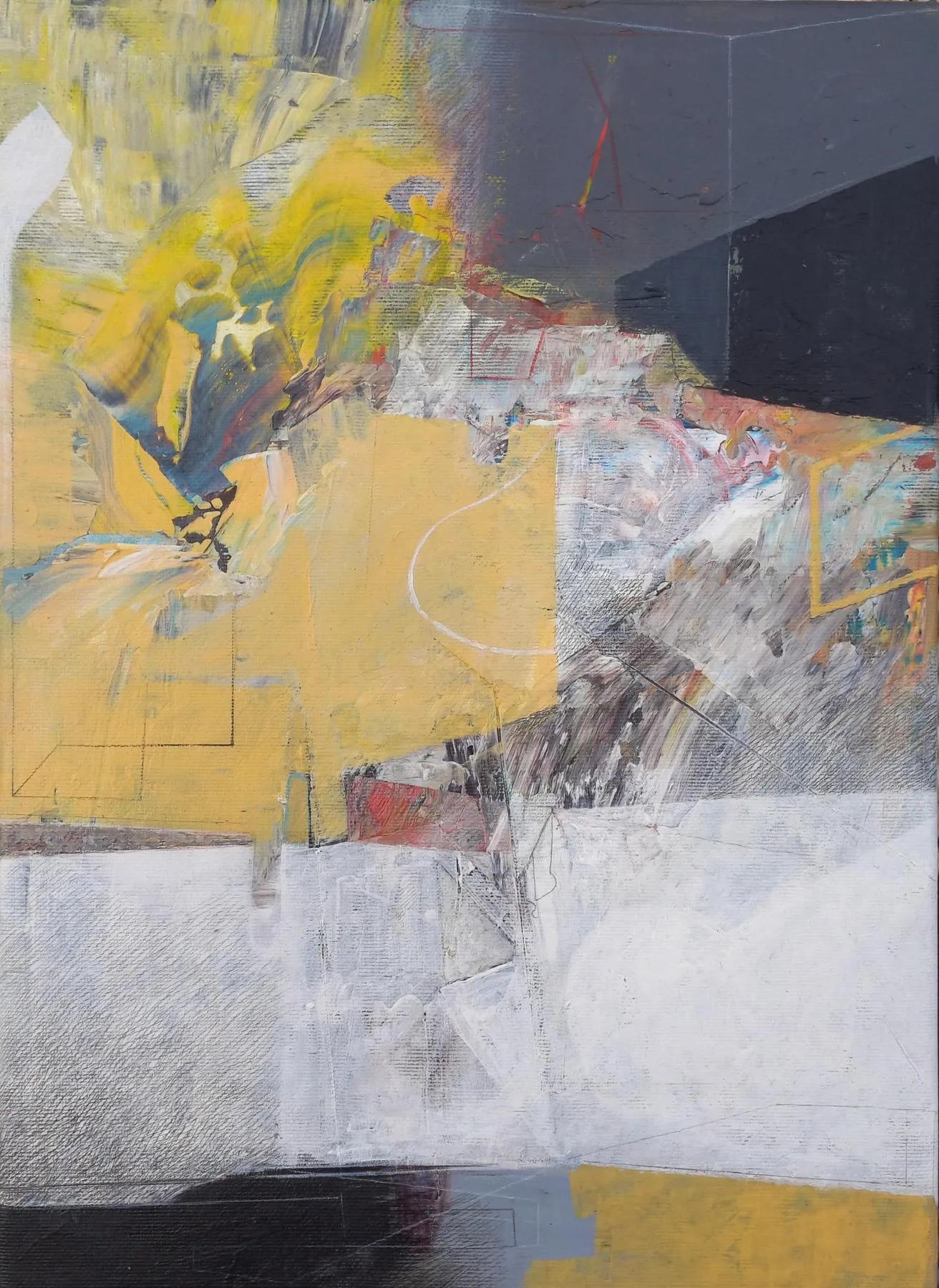 Junk, Rui Tavares, 2024, Mixed media on canvas
