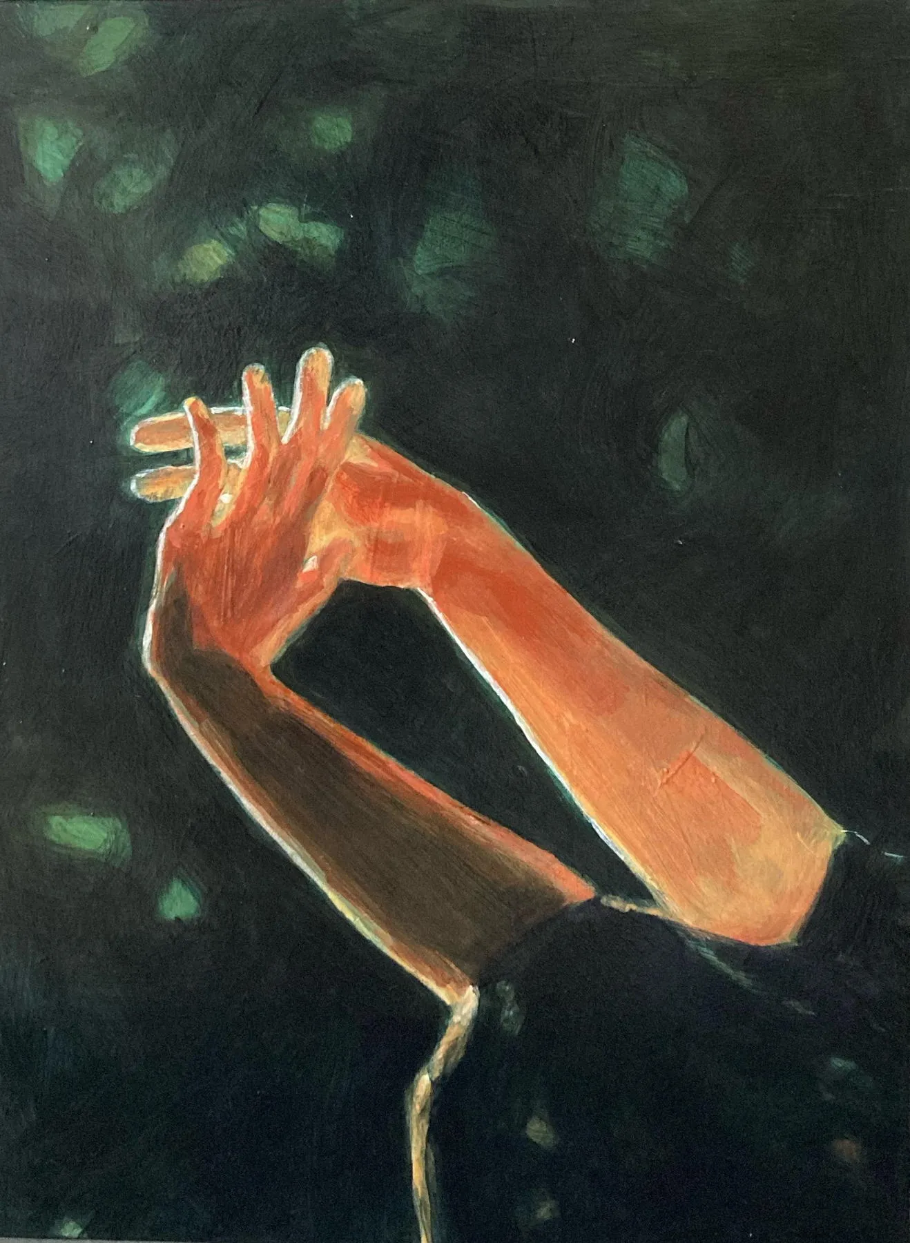 Untitled (260-17), Ana Cardoso, 2023, Acrylic with graphite on MDF