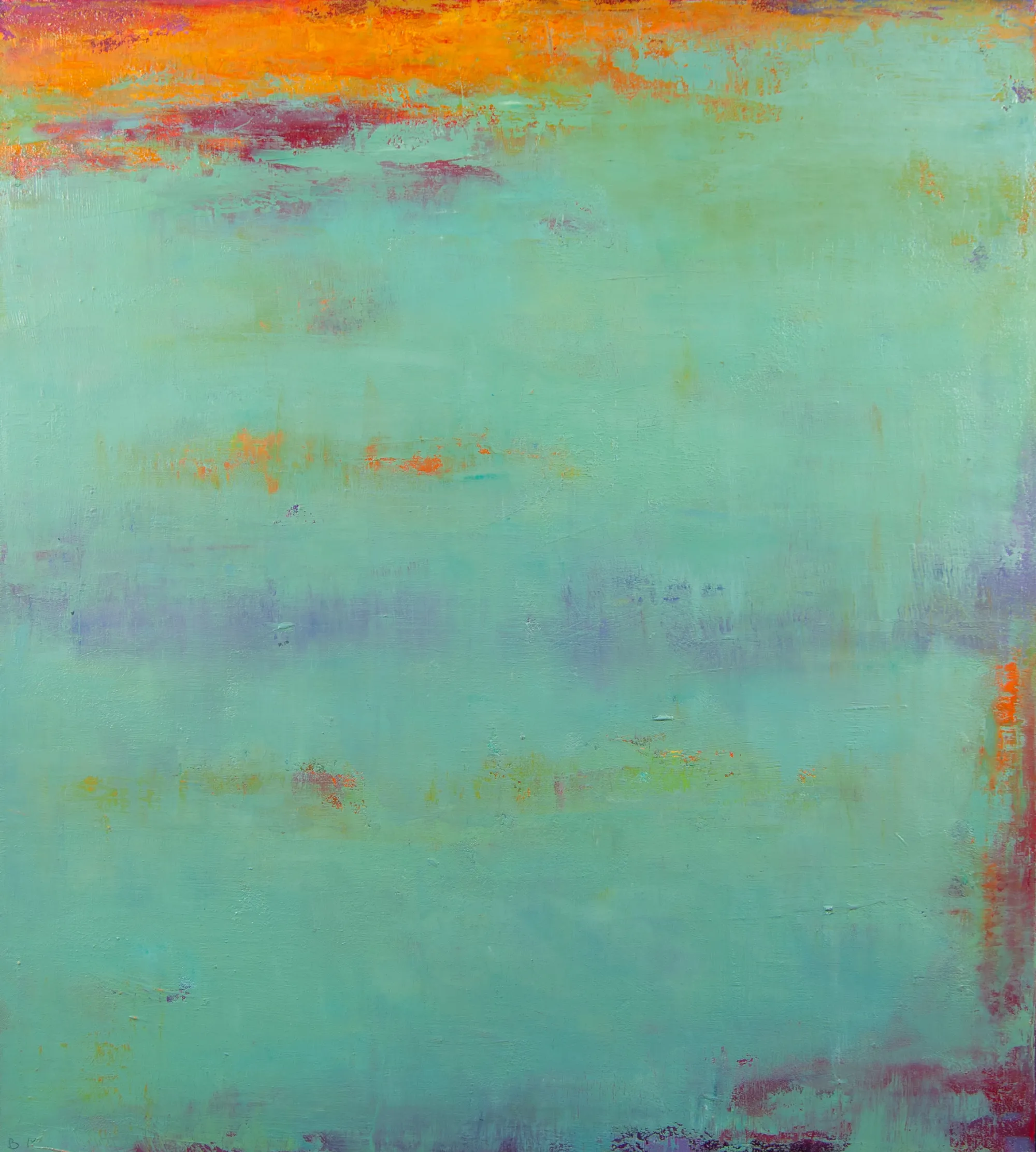 A.P.24-614, Branislav Mihajlović, 2024, Oil on canvas
