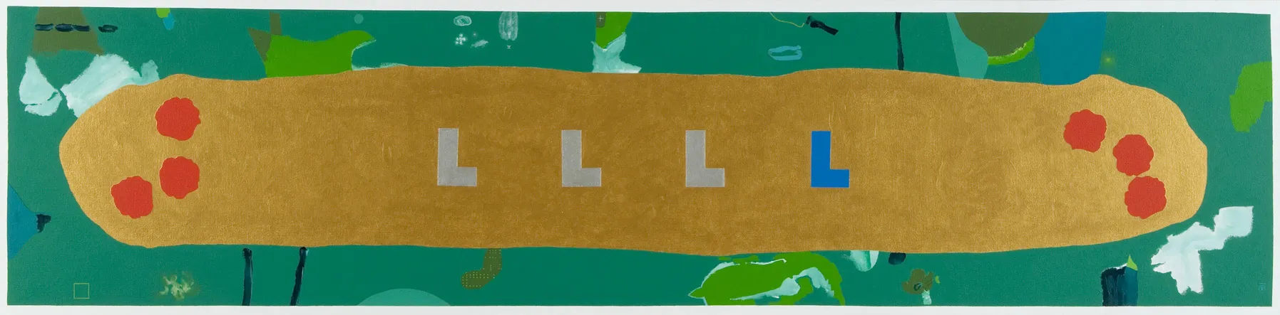 Anfisbena, Fala Mariam, 2000, Painting on canvas