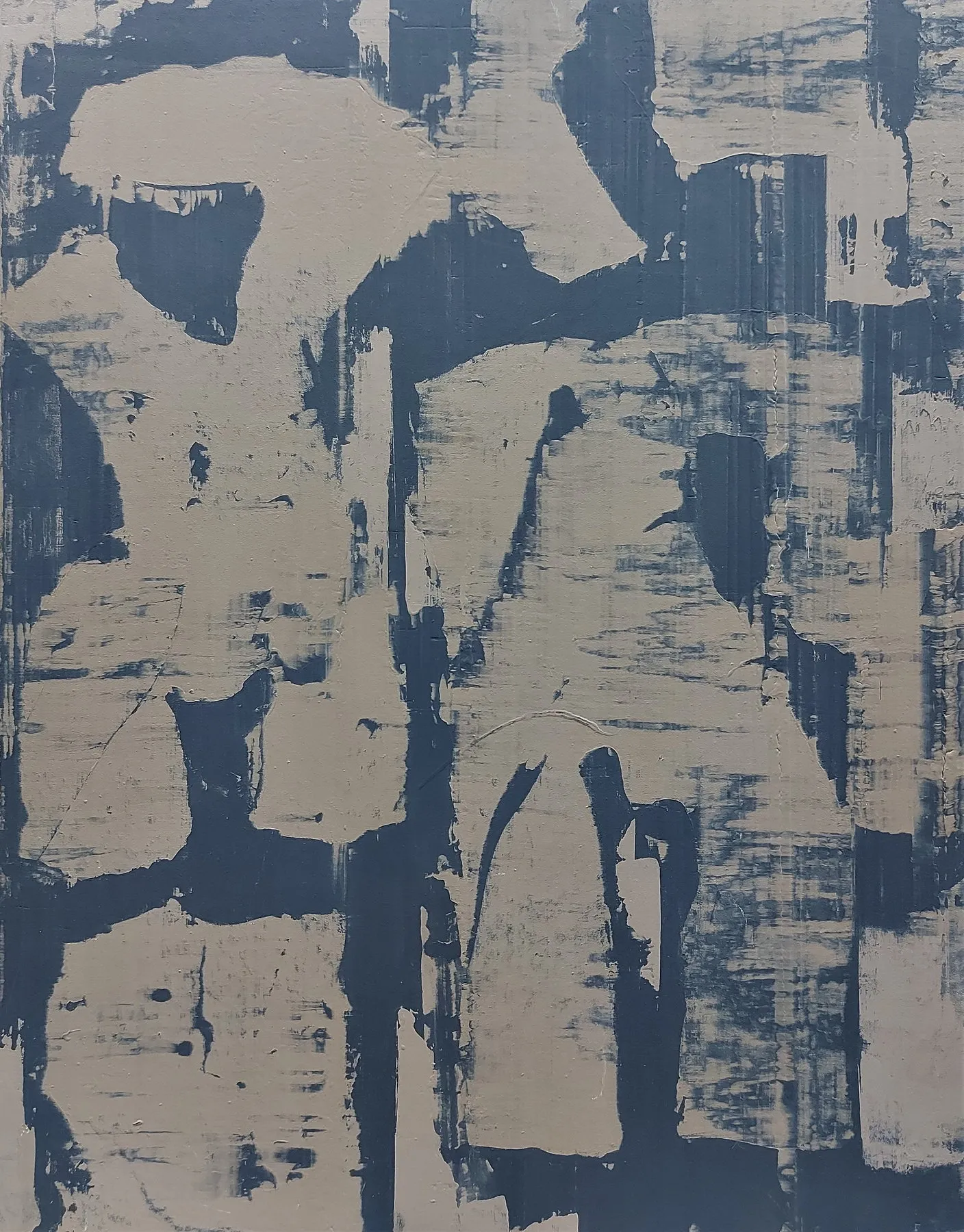 Couple, Jean Pierre Porcher, 2021, Acrylic on canvas and wood