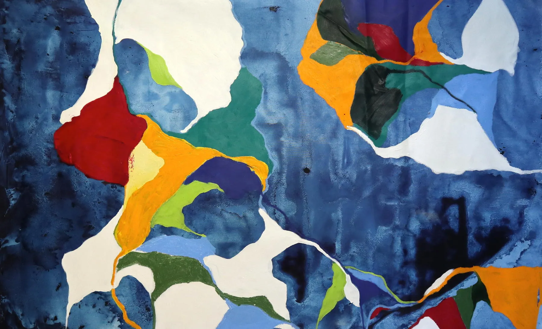 Untitled - série Mapas 7, Carlota Roque Martins, 2020, Oil on canvas