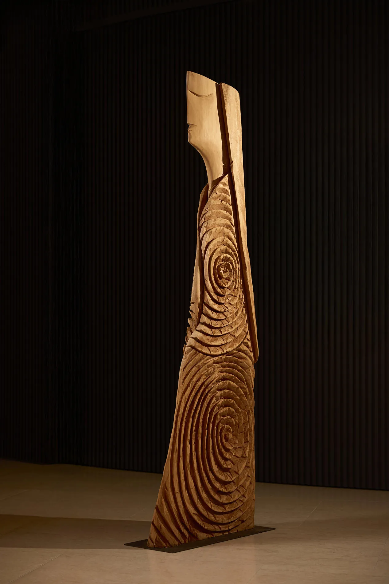 Série Caminho dos Santos (AM#2), Paulo Neves, 2023, Madeira de cedro