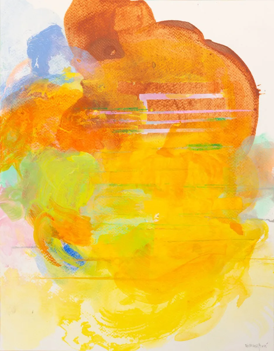 Untitled (296-21), Victor Costa, 2025, Acrylic on paper