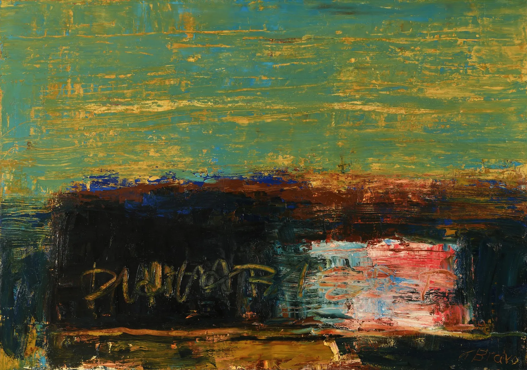 Untitled (283-08), González Bravo, 2024, Oil on canvas