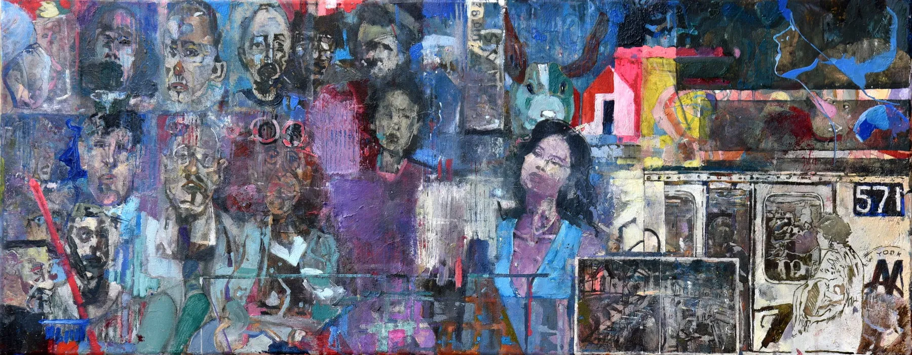 Metro, João Cristóvão, 2025, Oil on canvas
