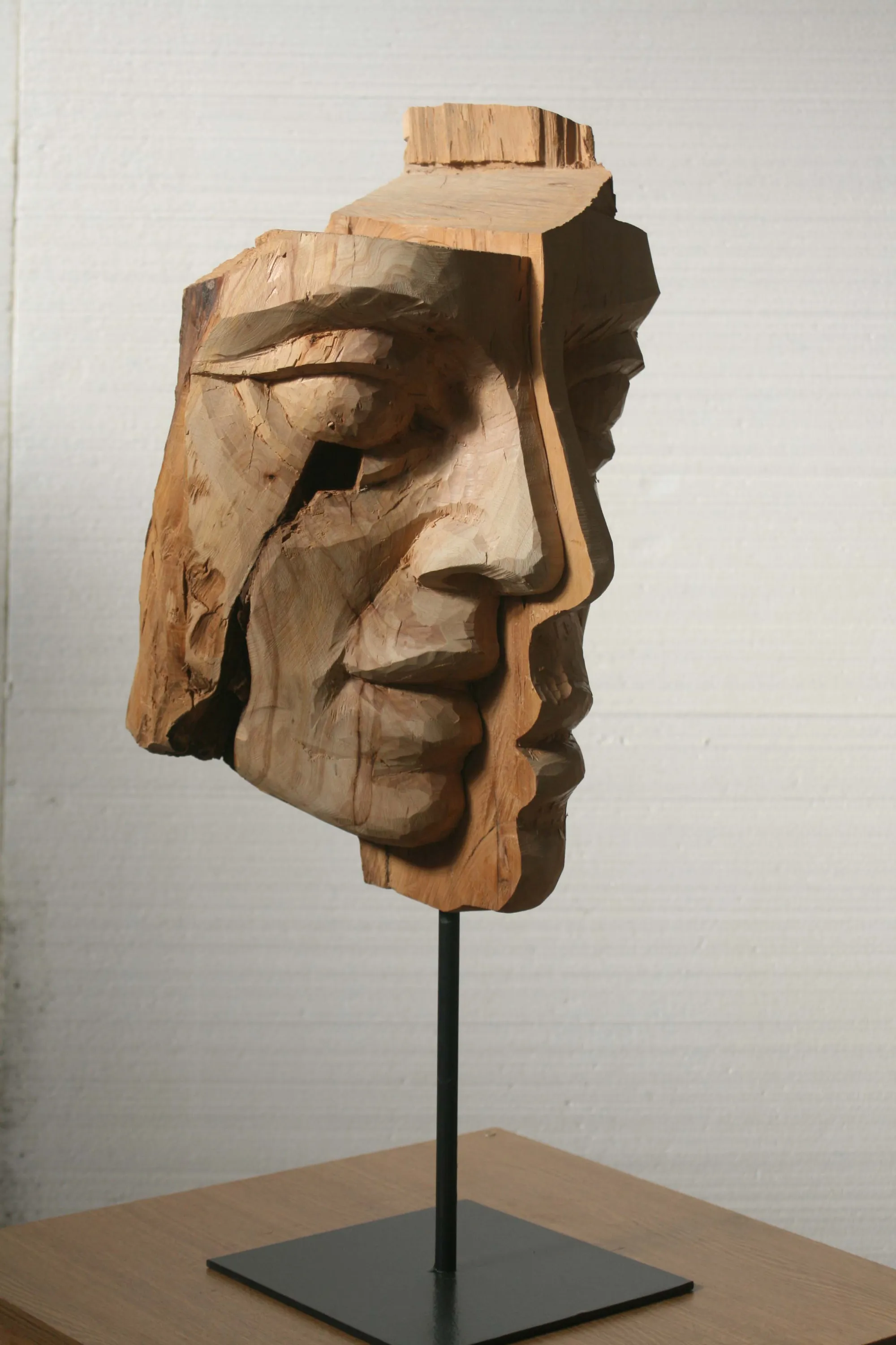 Dupla Face II, Nogueira Lopes, 2013, Cedar wood