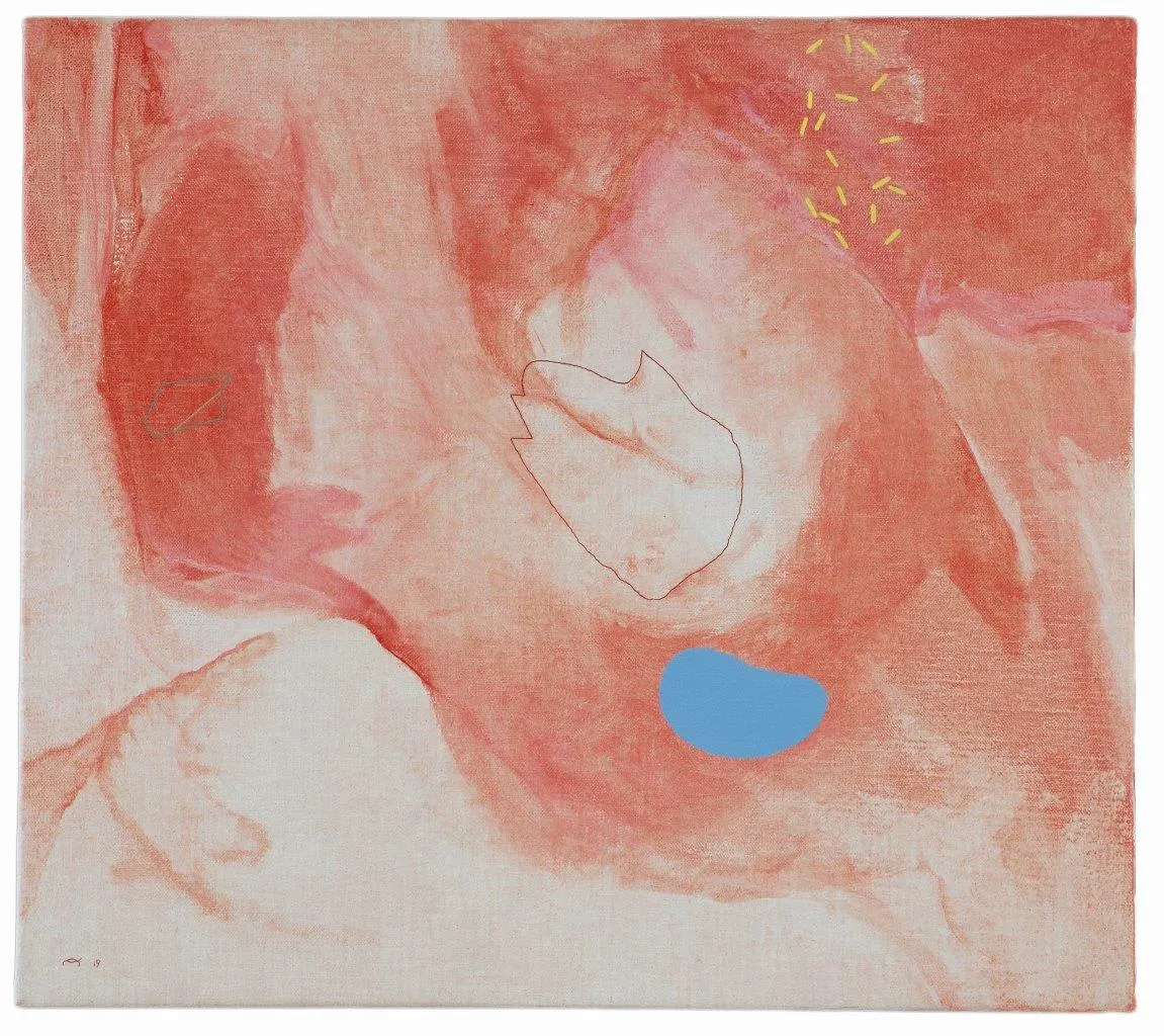 invocação pequena, Fala Mariam, 2019, Acrylic on canvas