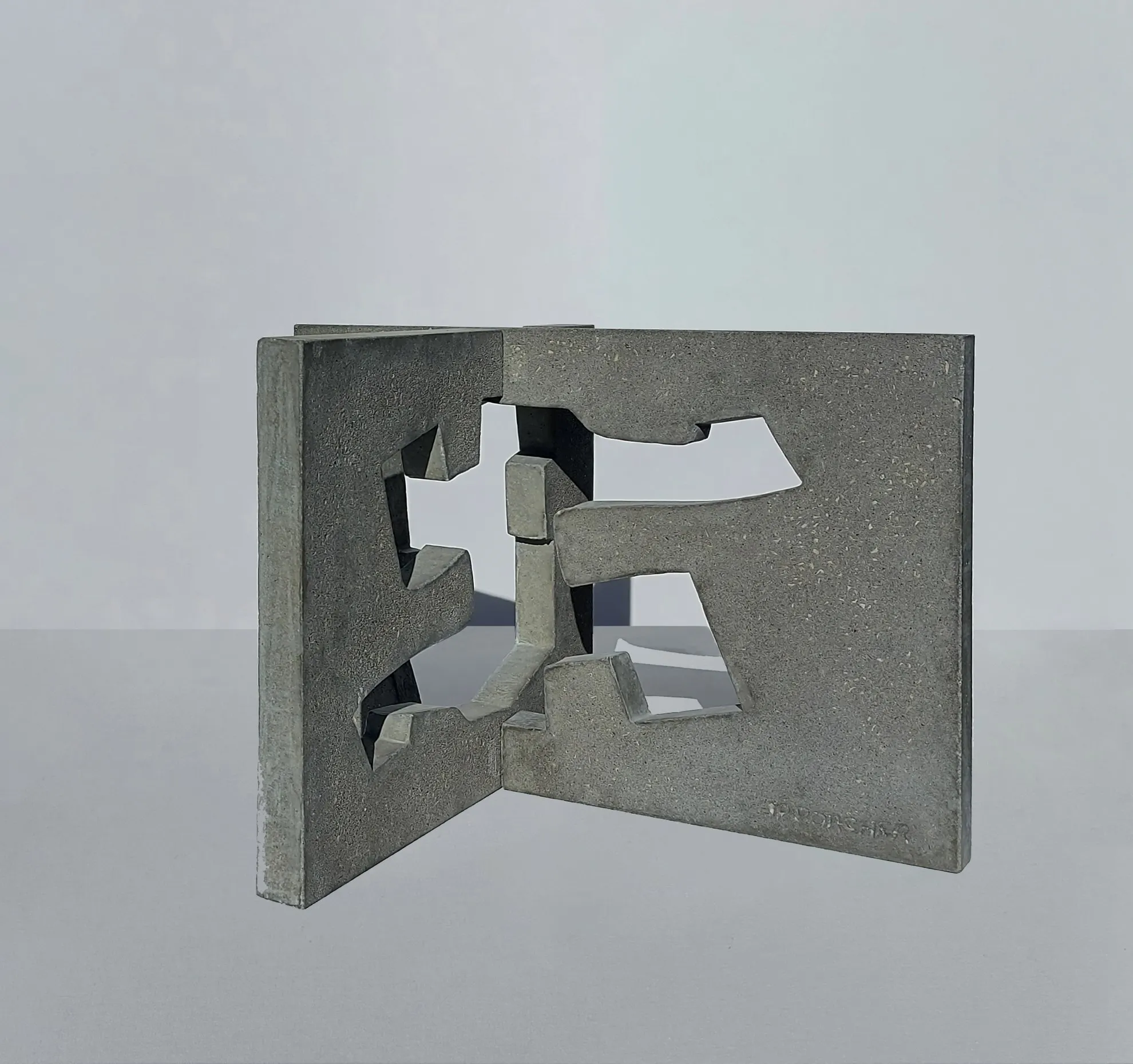 Accord 2, Jean Pierre Porcher, 2022, Fibre-reinforced concrete