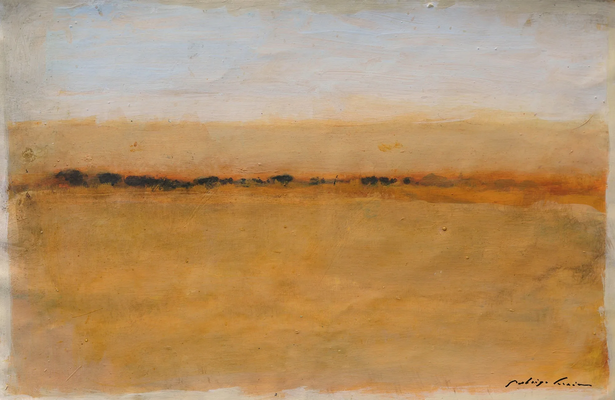 Nil, Rodrigo Ferreira, 2014, Oil on paper