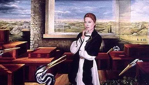 Archives, Margarida Kendall, 2002, Oil on canvas