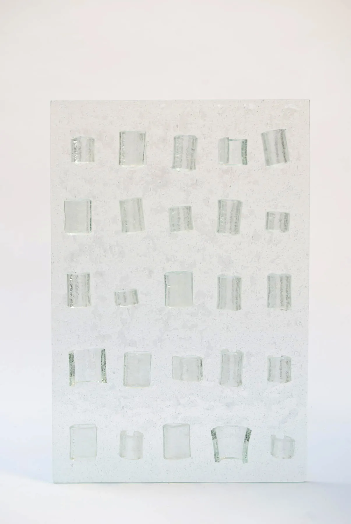 Carta Invisível, Manuela Castro Martins, 2012, Glass