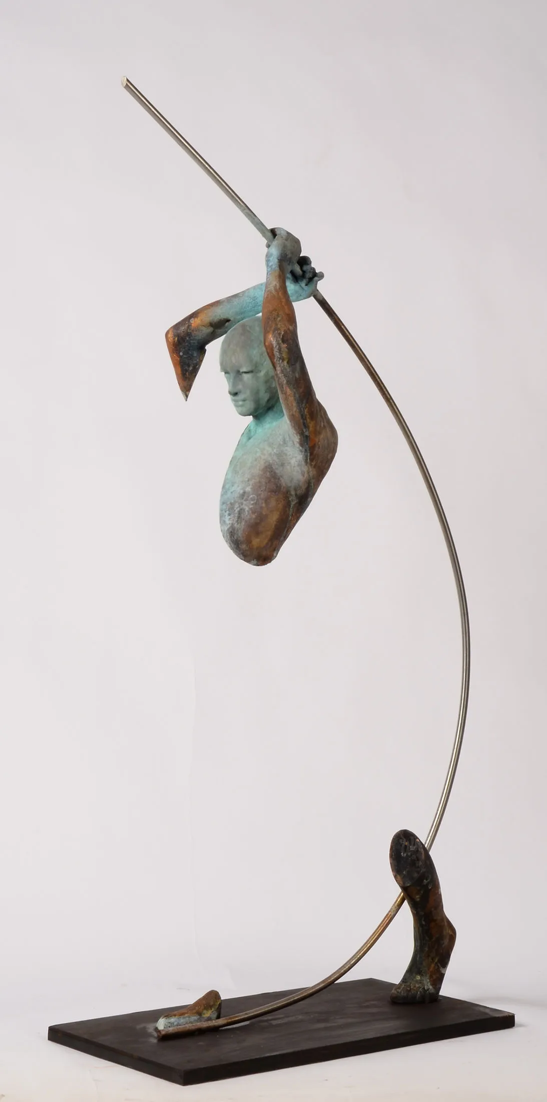 Kendo I, Jesús Curiá, 2024, Bronze and steel