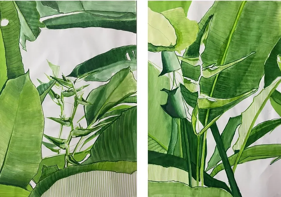 Untitled (261-20), Stefanie Pullin, 2022, Mixed media on paper