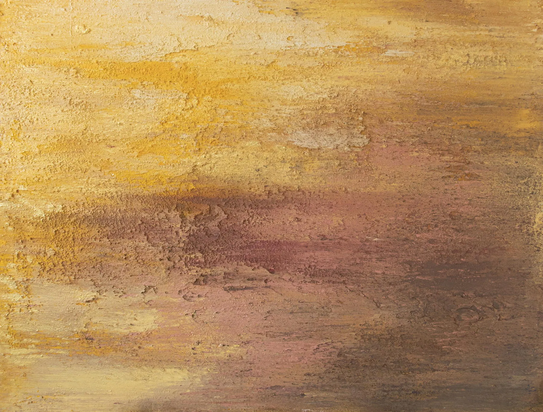 Diferentes visiones de un Atardecer, Alberto Reguera, 2021, Mixed media on canvas
