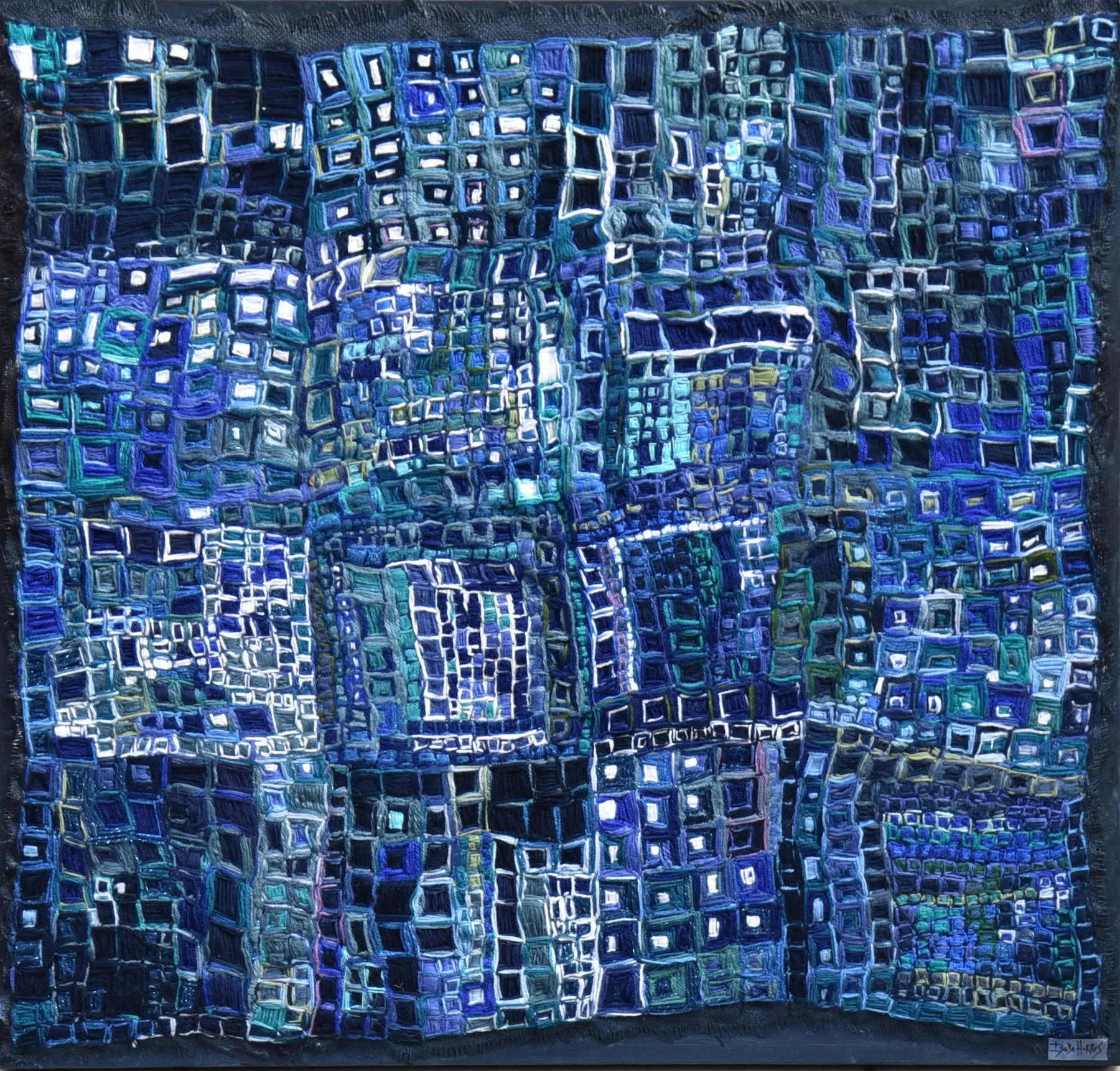 Untitled (280-10), Isabel Torres, 2024, Mixed media on canvas