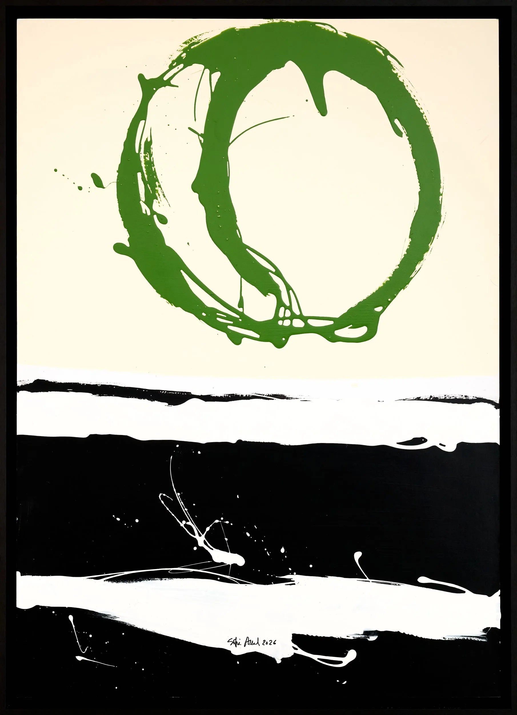 Untitled (299-07), Sofia Areal, 2026, Mixed media on mat board