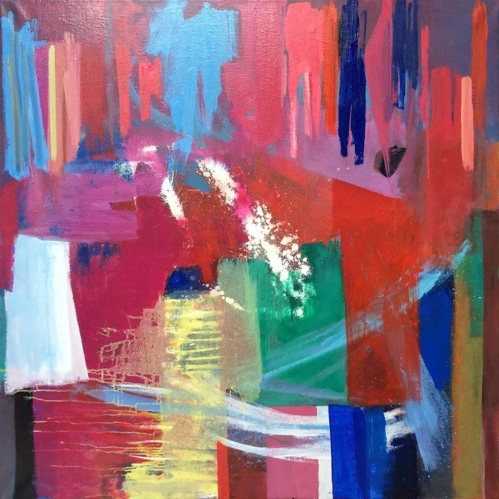 Do you see, Deolinda Fonseca, 2016, Oil on canvas