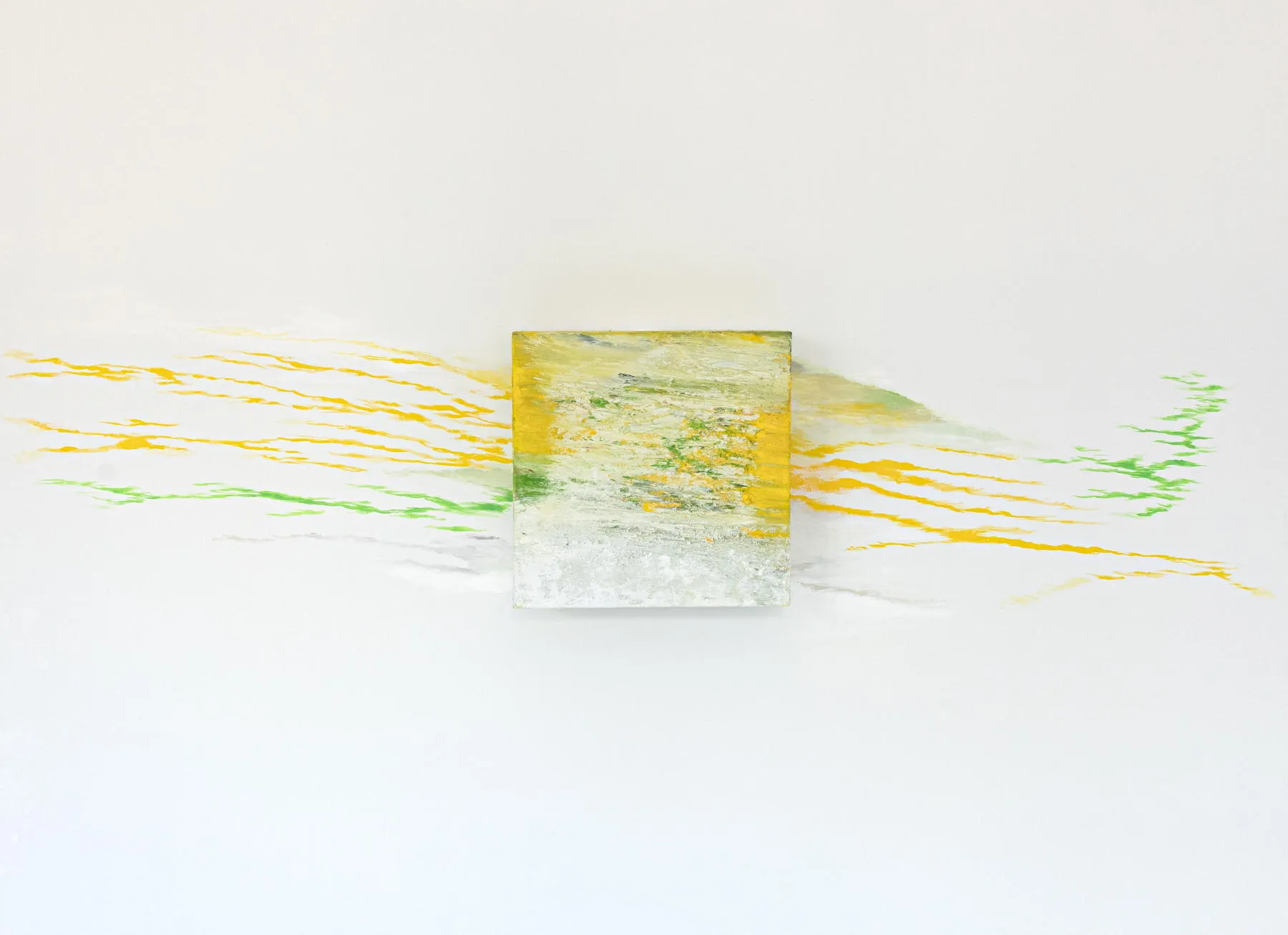 Una Mañana Clara de Invierno, Alberto Reguera, 2021, Mixed media on canvas