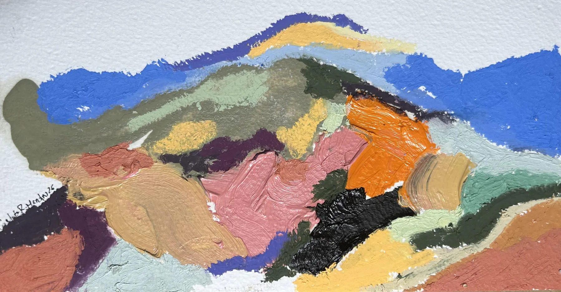 Untitled (293-33), Carlota Roque Martins, 2026, Mixed media on paper