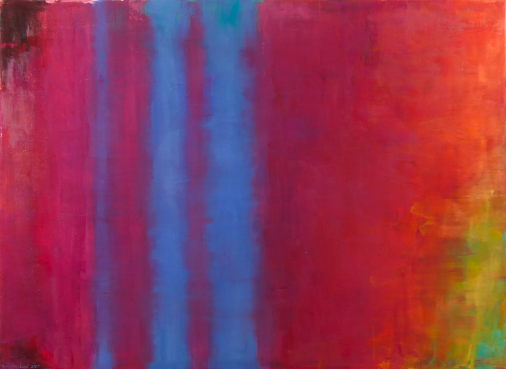 A.P.25-675, Branislav Mihajlović, 2025, Oil on canvas