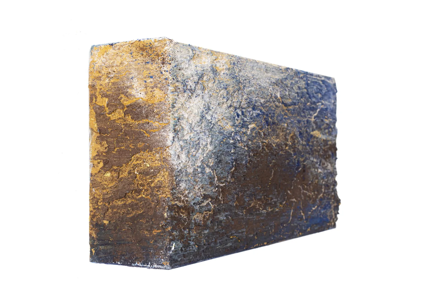 Misteriosos resplandores, Alberto Reguera, 2021, Mixed media on canvas