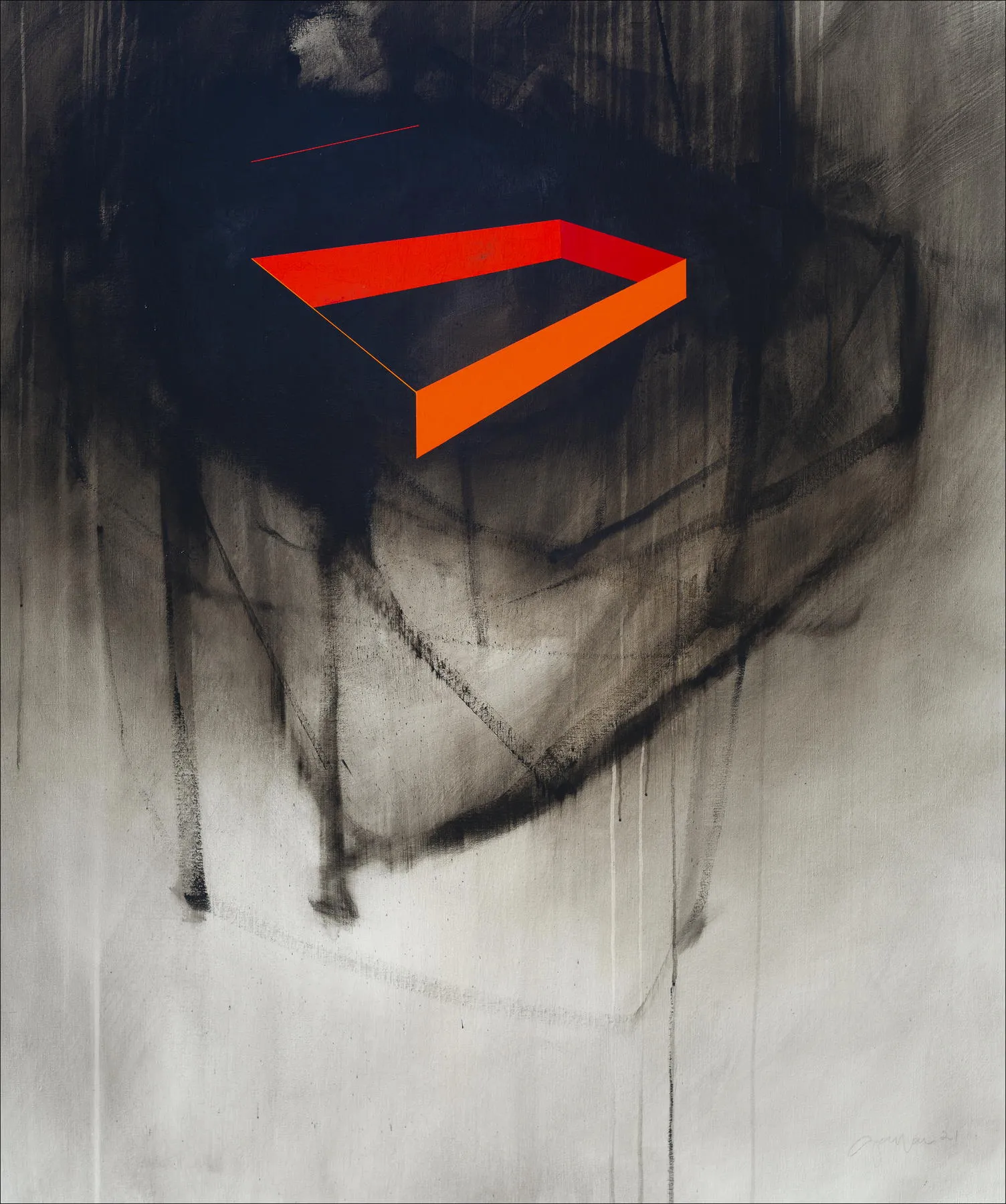 Cada Lugar II #6, Fernando Gaspar, 2022, Mixed media on canvas