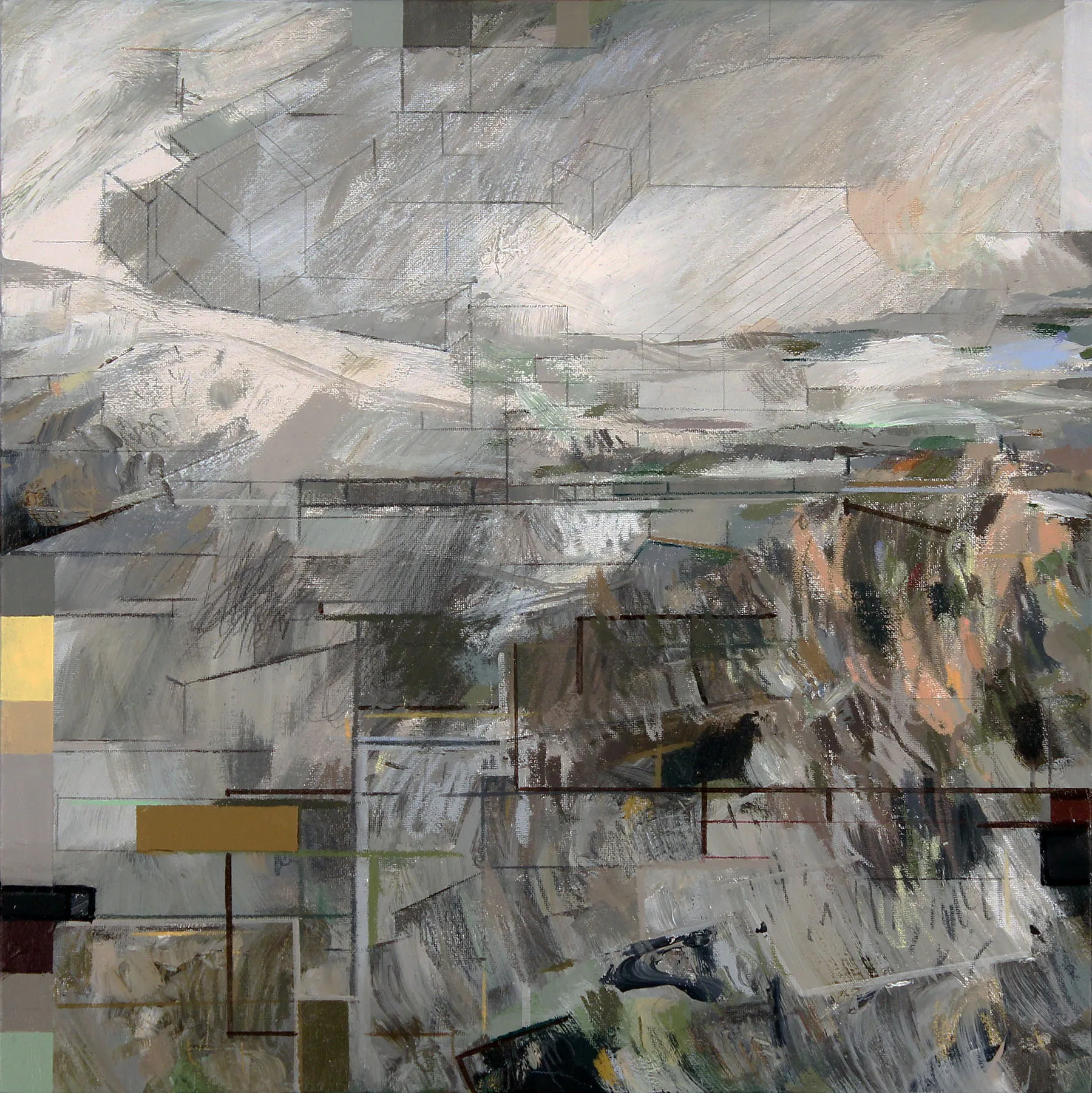 (de) Code #10, Susana Chasse, 2022, Mixed media on canvas