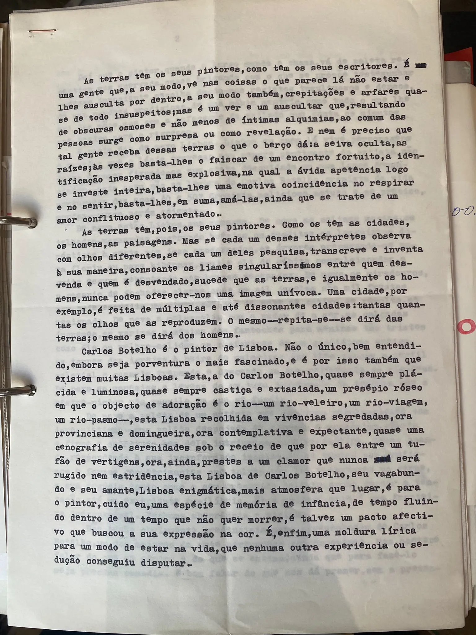 Carlos Botelho: um regresso à São Mamede