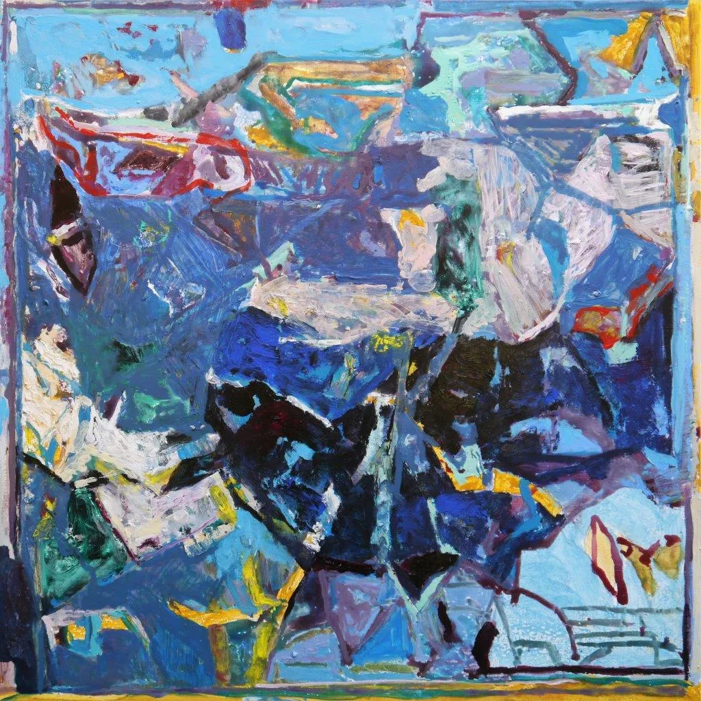 Untitled (221-10), Luís Rodrigues, 2020, Acrylic on canvas