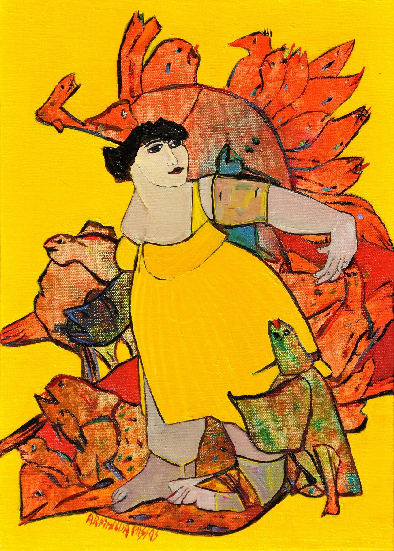 Untitled (118-08), Armanda Passos, 2012, Oil on canvas