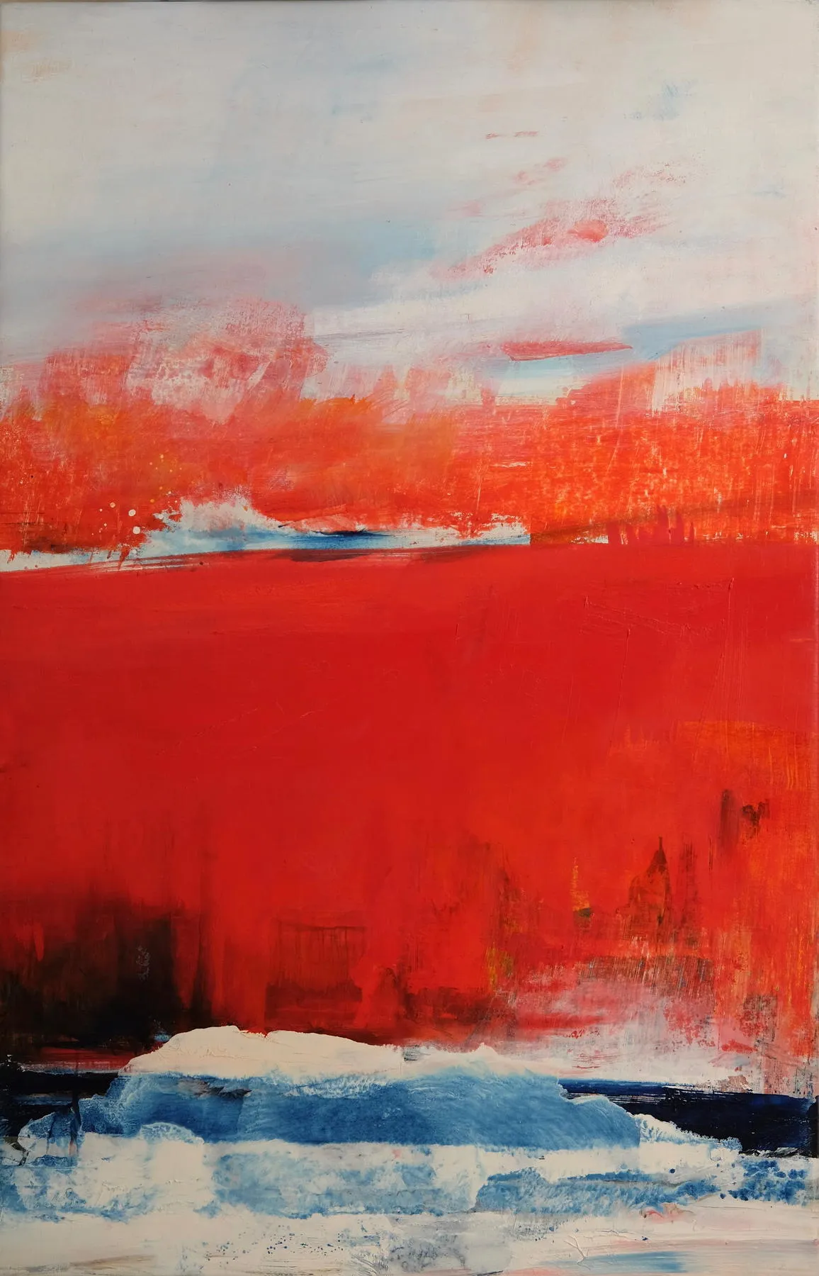 Filtro II, Ana Sério, 2019, Oil on canvas