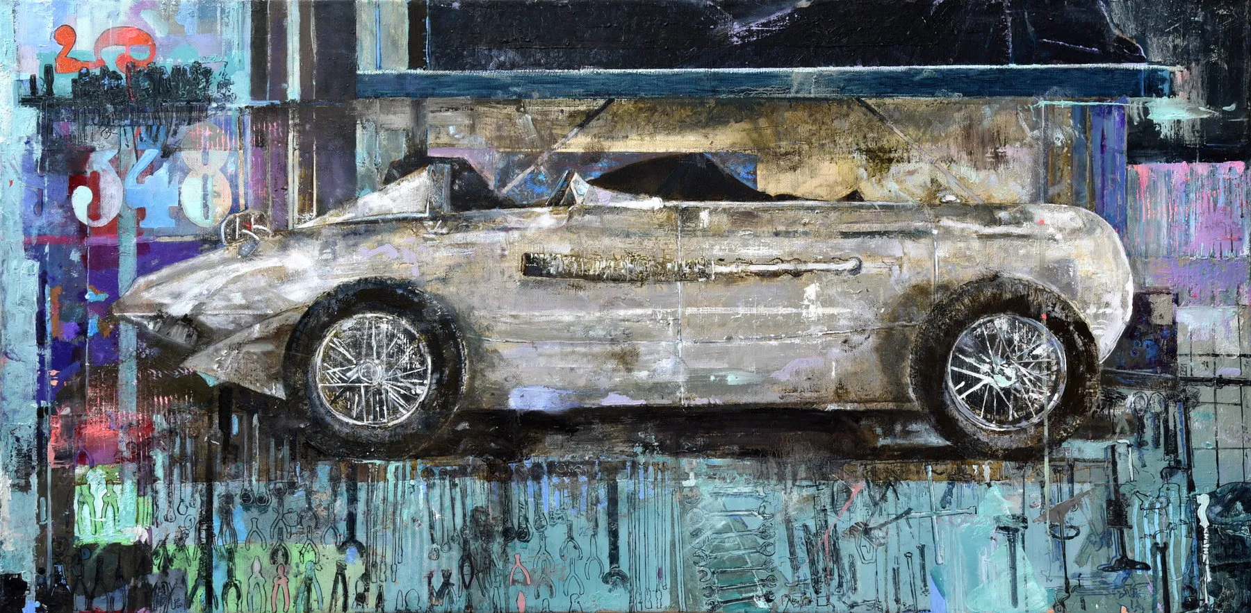 Untitled (288-01), João Cristóvão, 2025, Oil on canvas
