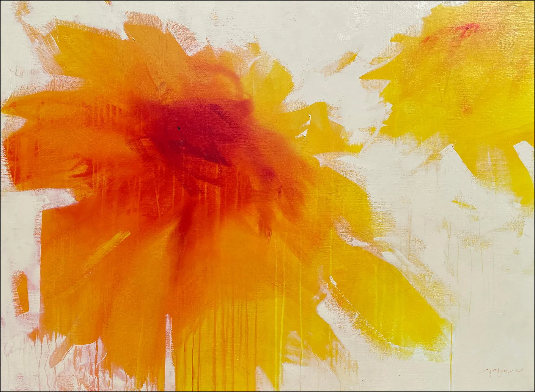 flor-flor #48, Fernando Gaspar, 2024, Acrylic on canvas