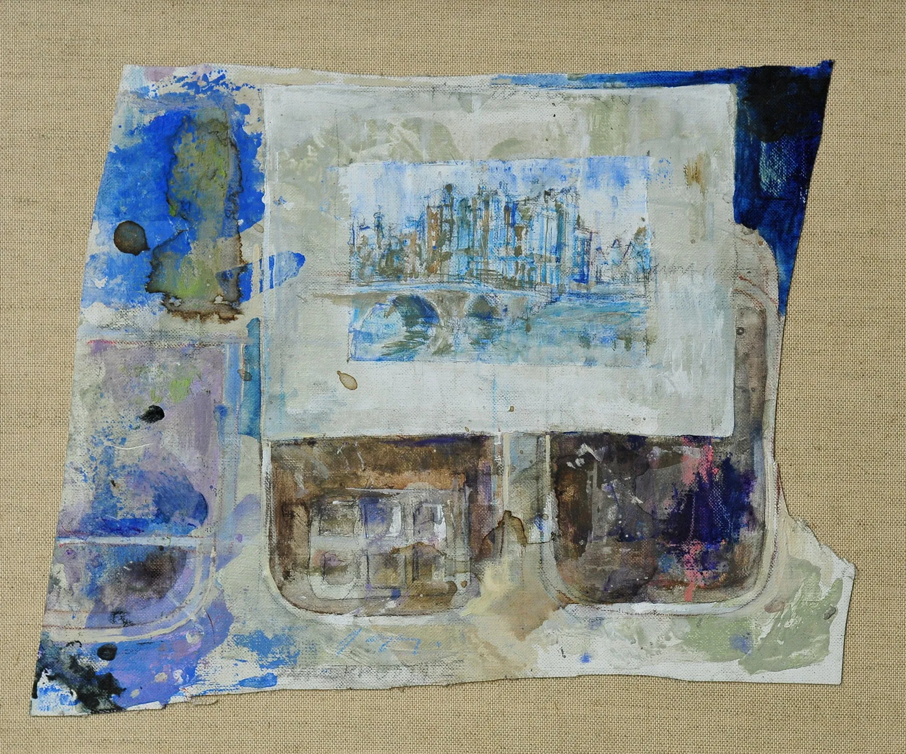 Untitled (133-19), João Cristóvão, 2013, Mixed media on canvas