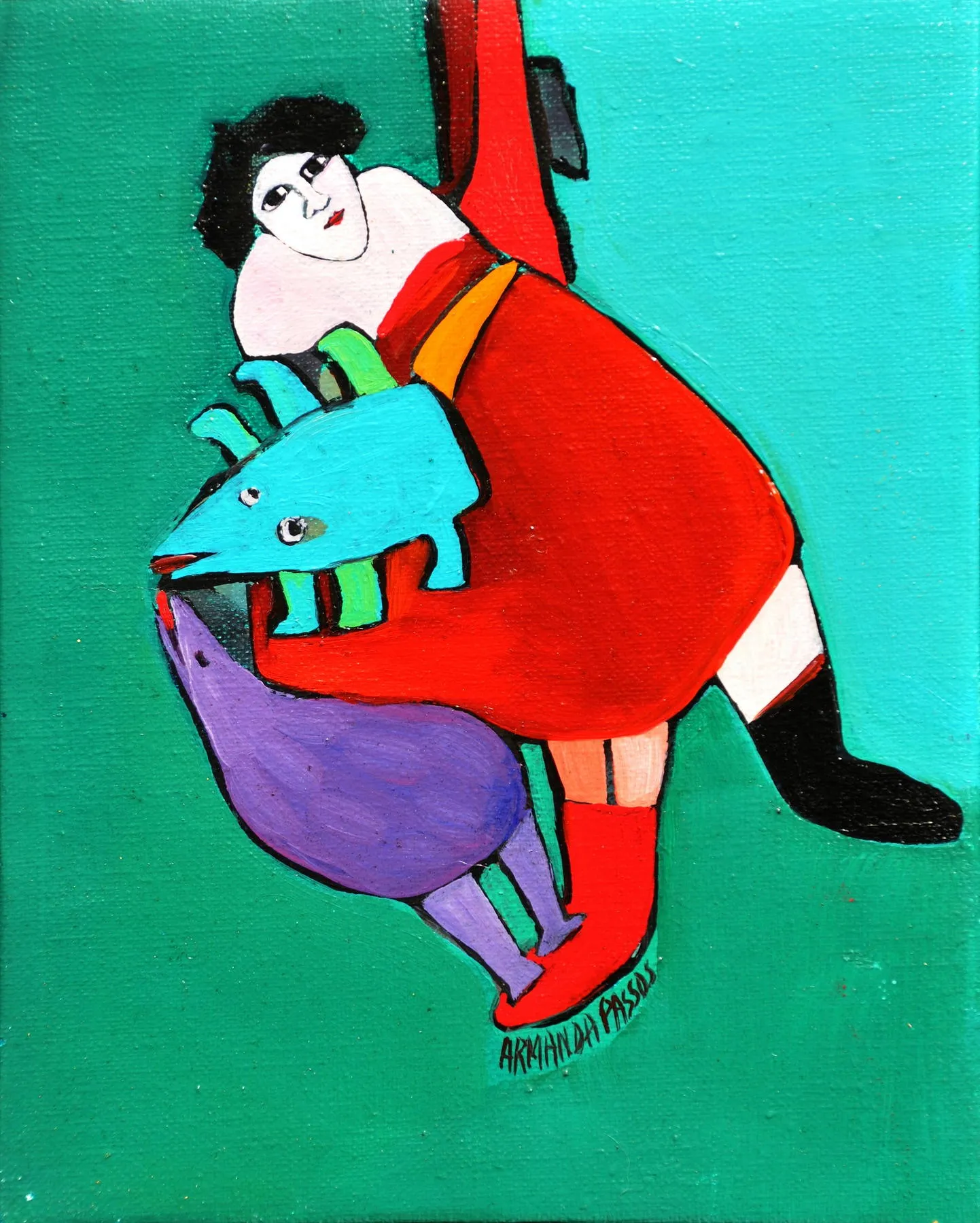 Untitled (118-04), Armanda Passos, 2012, Oil on canvas