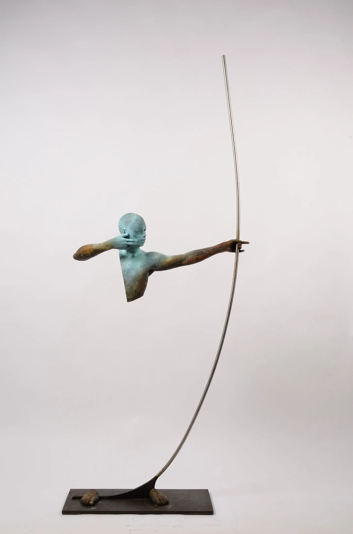 Arc III, Jesús Curiá, 2024, Bronze and steel