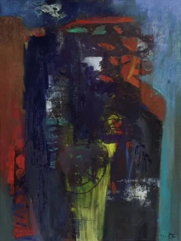 Concerto descontínuo, Deolinda Fonseca, 2006, Oil on canvas