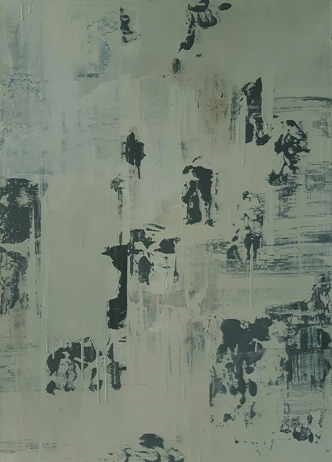 Passages, Jean Pierre Porcher, 2020, Acrylic on canvas