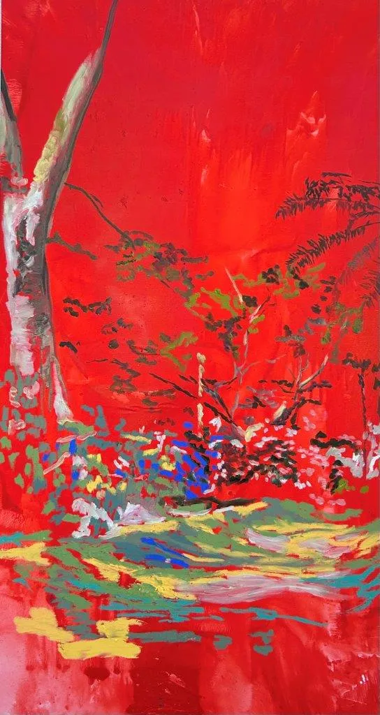 Untitled (264-09), Carlota Roque Martins, 2023, Mixed media on canvas
